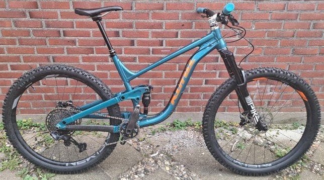 Kona Process 134 AL/DL maat XL, Fietsen en Brommers, Gebruikt, Fully, 45 tot 49 cm, Schijfrem
