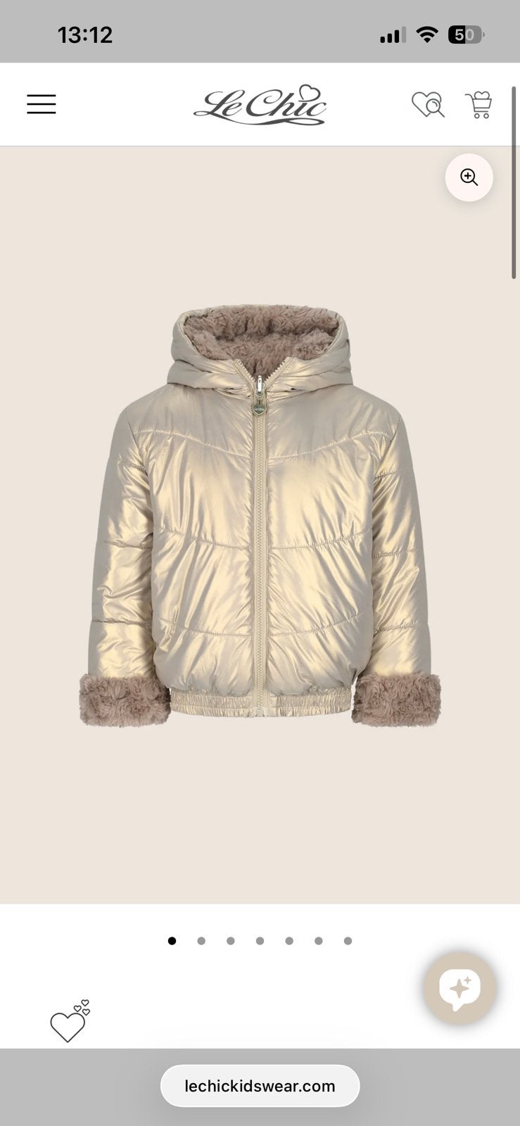 Le chic winterjas nieuwste collectie 2026, Kinderen en Baby's, Ophalen of Verzenden, Nieuw, Meisje, Jas