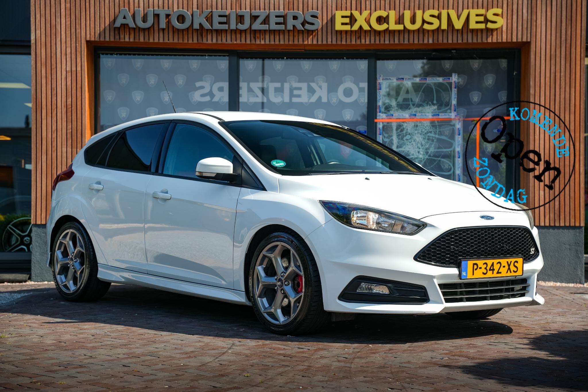 Ford Focus 2.0 ST-3 250 pk Keyless Stuurverw. Cruise Clima 1, Auto's, Gebruikt, Euro 6, 4 cilinders, 1337 kg