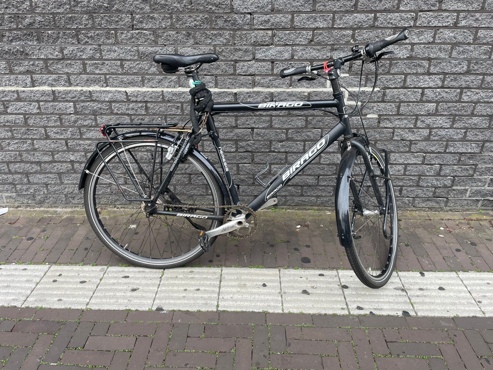 Herenfiets met rohloff naaf en magura remmen., 28 inch, Gebruikt, 10 tot 15 versnellingen, Velgrem