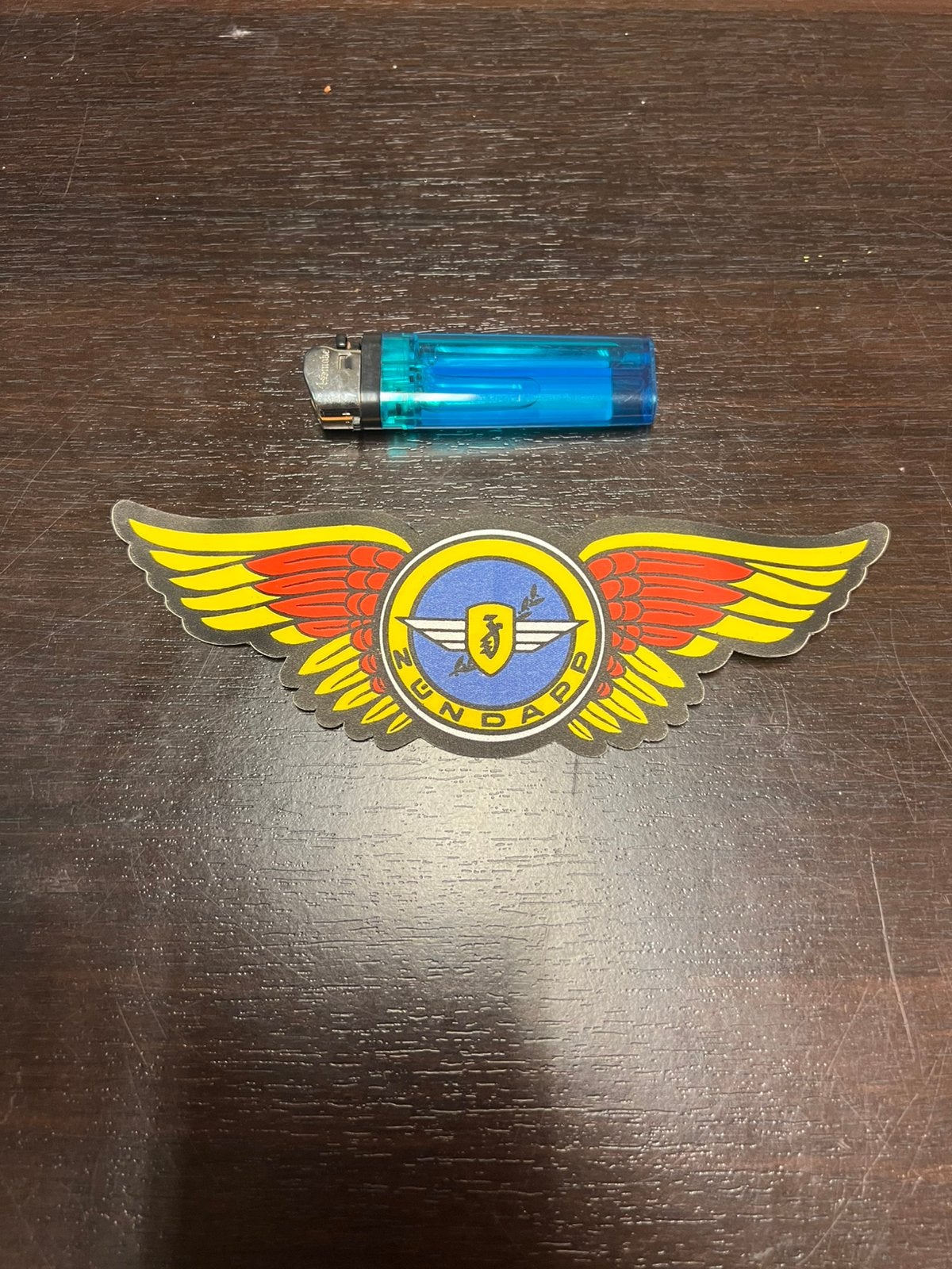 Nos zundapp sticker embleem, Ophalen of Verzenden, Nieuw, Overige typen