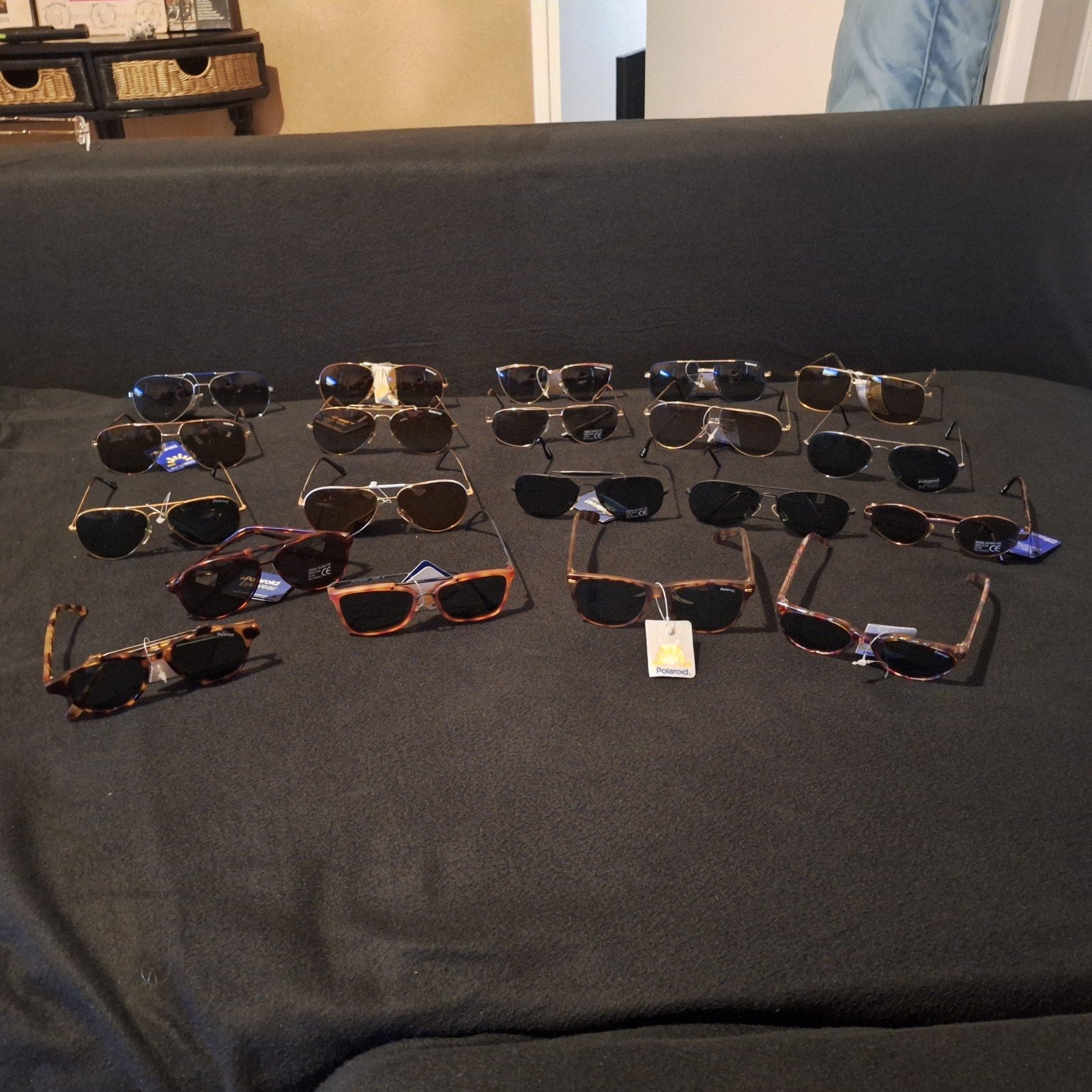 jaren 70,80,90,00 vintage Polaroid zonnebrillen colectie, Ophalen of Verzenden
