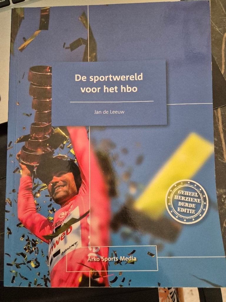 De sportwereld voor het hbo, Boeken, Ophalen of Verzenden, Gamma, Zo goed als nieuw, HBO