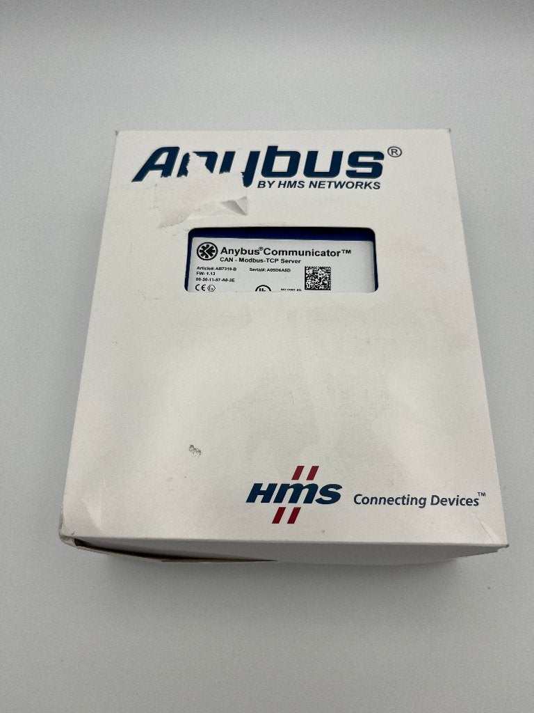 Anybus AB7319 CAN/Modbus-TCP CAN converter Nieuw OVP, Verzenden, Nieuw, HMS Networks Architronlaan 1a, 5321 JJ, HEDEL benelux-sales@hms-networks.com