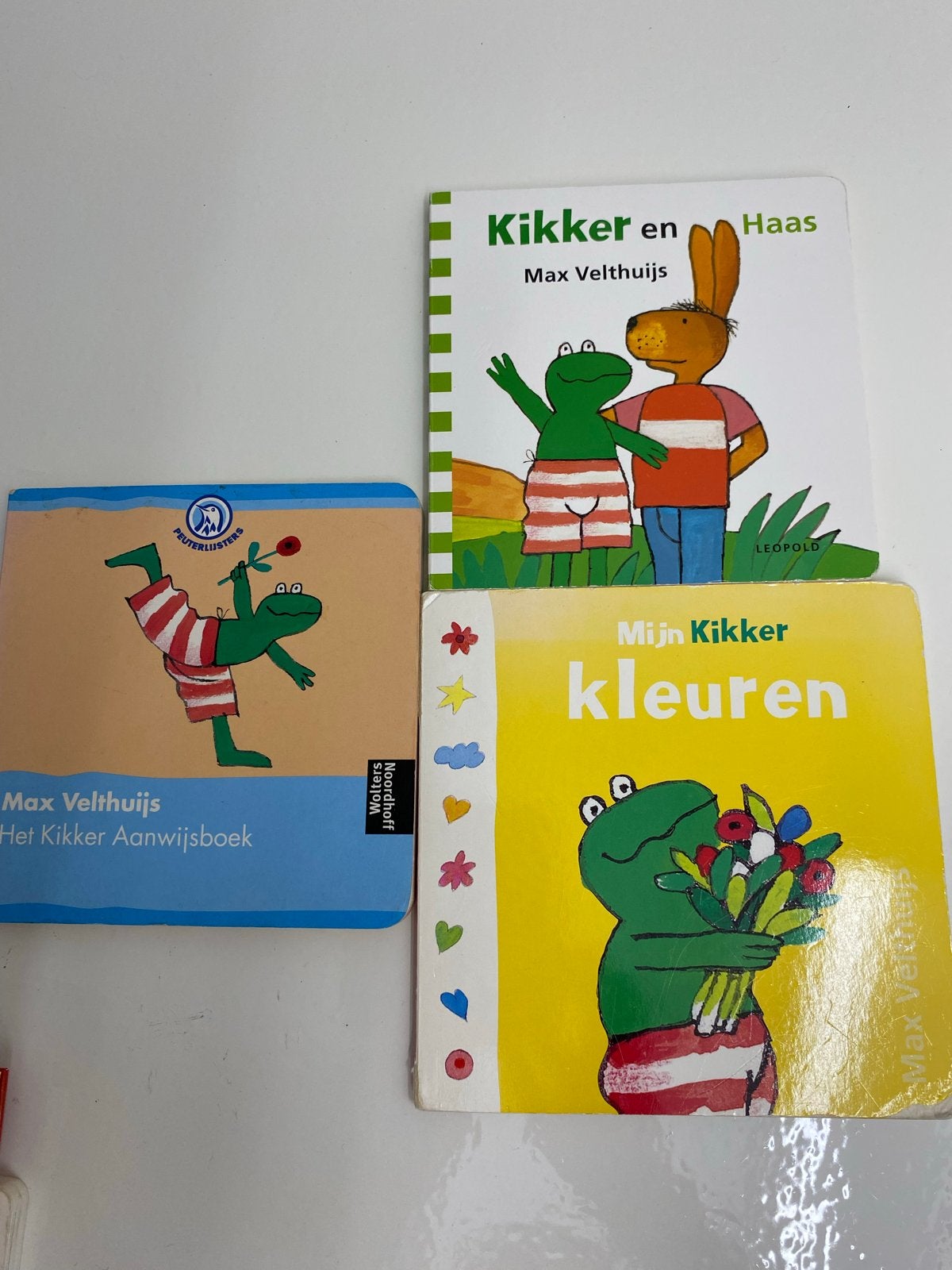 Kikker boeken Max Velthuijs - set van 3, Jongen of Meisje, Voorleesboek, Ophalen, Gelezen