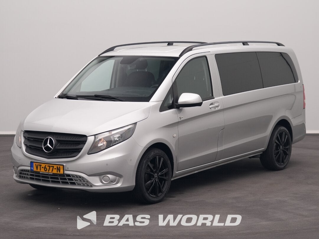 Mercedes Vito 114 Dubbele Cabine L2H1 Trekhaak Cruise Contro, Automaat, Euro 5, 136 pk, Gebruikt