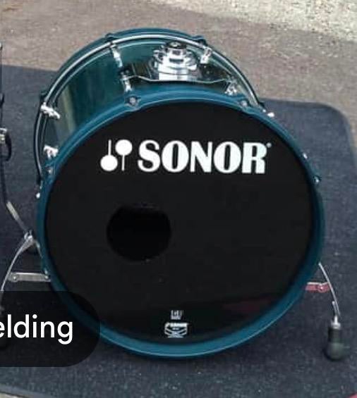 Sonor s class kick 20”, Ophalen, Zo goed als nieuw, Drums of Percussie