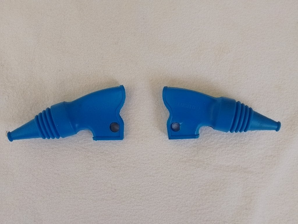 Cross handles (Rem/Koppeling) Stof hoezen Lusito Blauw - NOS, Fietsen en Brommers, Brommeronderdelen | Algemeen, Ophalen of Verzenden
