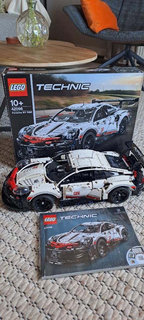 Lego technic porsche 911RSR, Verzenden, Lego, Zo goed als nieuw, Compleet