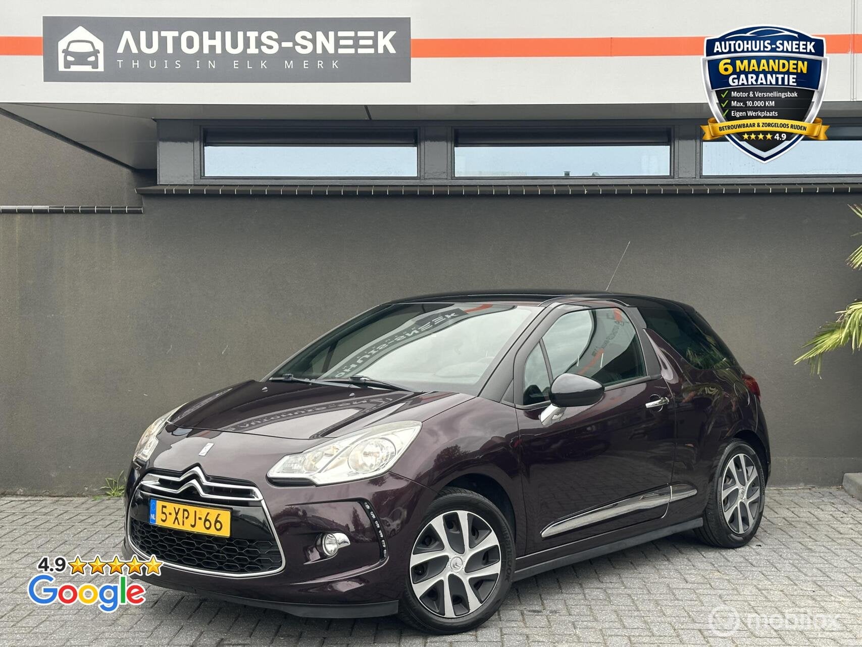 Citroën DS3 1.2 VTi So Chic| Cruise | PDC | Airco | Sportie