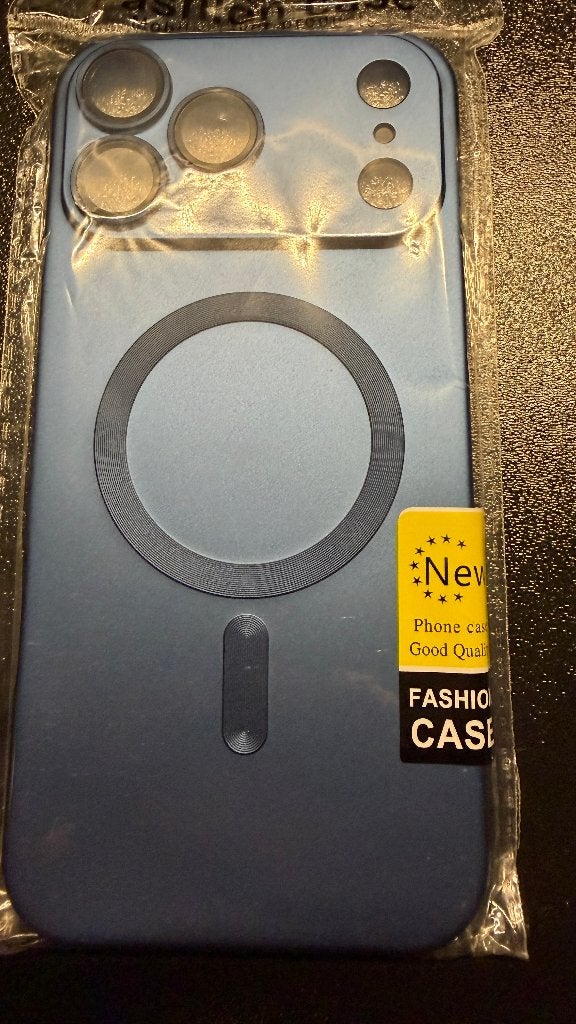 Hoesje voor iPhone 17 pro max, Telecommunicatie, Kunststof, IPhone 17, Blauw, Nieuw
