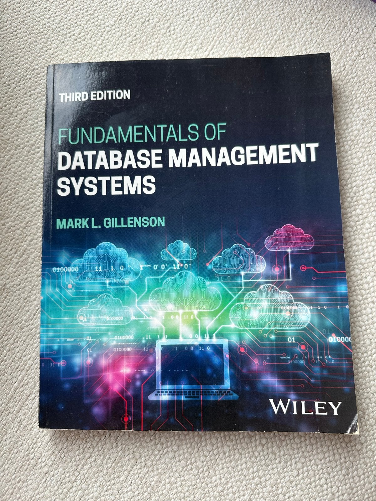 Fundamentals of Database Management Systems - 3e editie, Ophalen of Verzenden, Beta, Zo goed als nieuw, WO