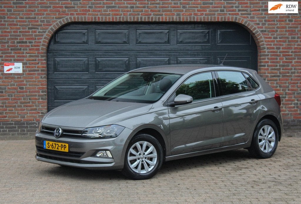 Volkswagen Polo 1.0 TSI Highline - Automaat - 116pk - ACC -, Stof, Gebruikt, 116 pk, 49 €/maand