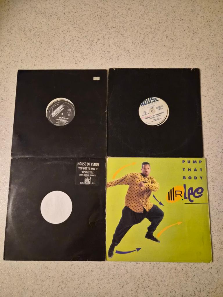 Partij van 35 House/Dance Vinyl LP's - Jaren '80/'90 Classic, Cd's en Dvd's, Vinyl | Dance en House, Gebruikt, 1980 - 1989, Ophalen of Verzenden