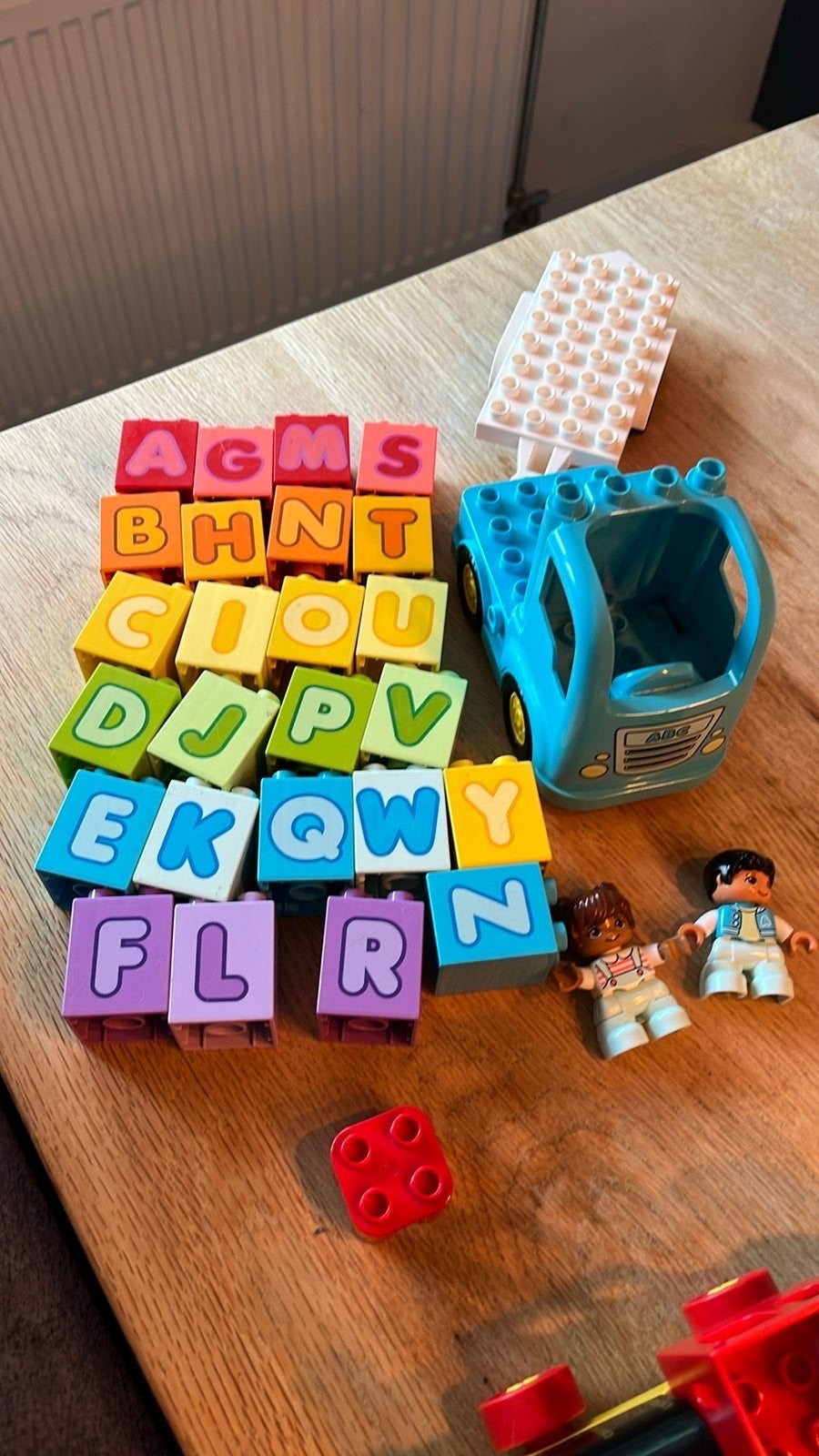 Lego Duplo Alfabet Vrachtwagen 10915, Ophalen, Inclusief minifiguren, Gebruikt, Overige thema's