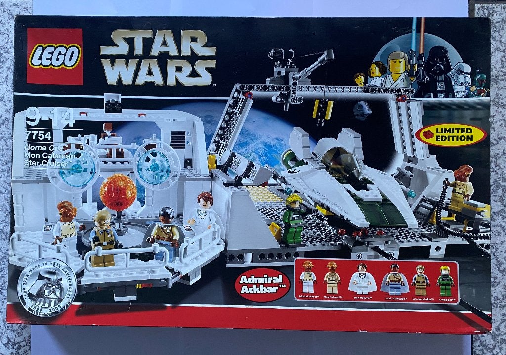 LEGO 7754 - Mon Calamari Star Cruiser (2009) | Ongeopend, Star Wars, Lego, Nieuw, Ophalen of Verzenden