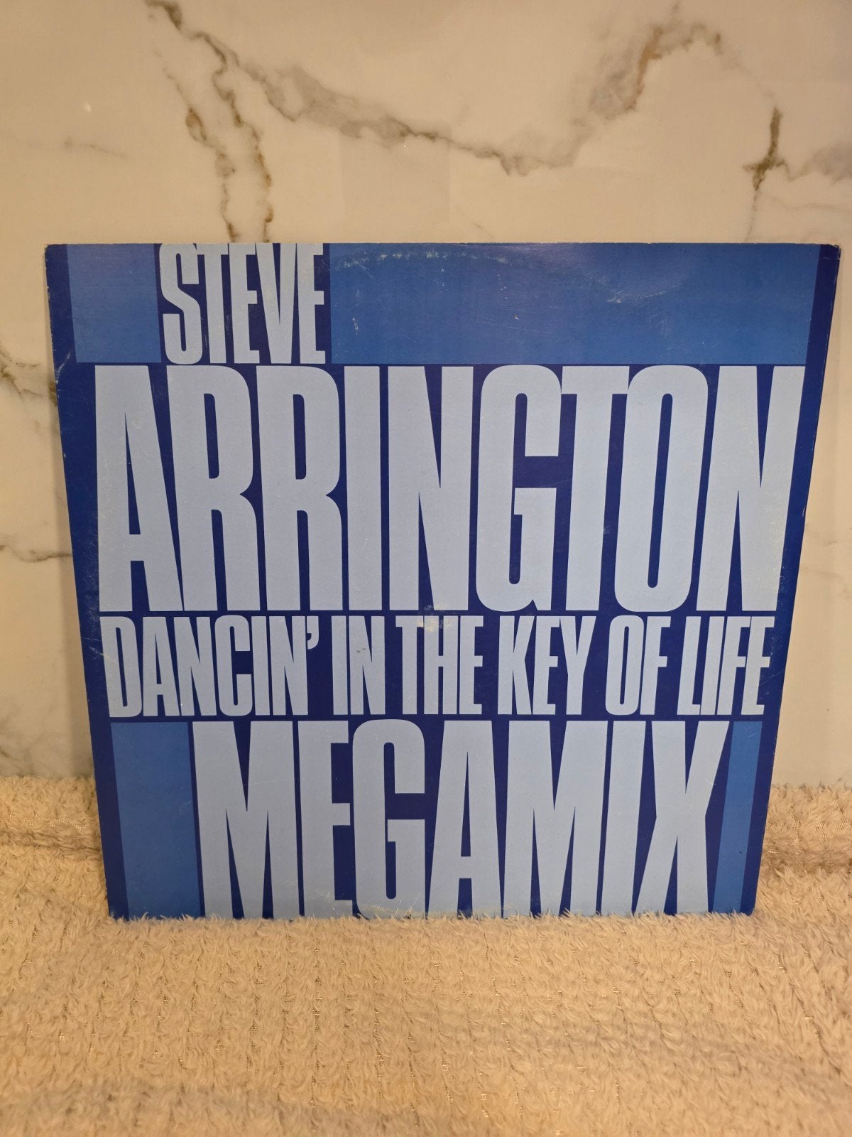 Steve Arrington – Dancin' Key Of Life Megamix 12", Ophalen of Verzenden