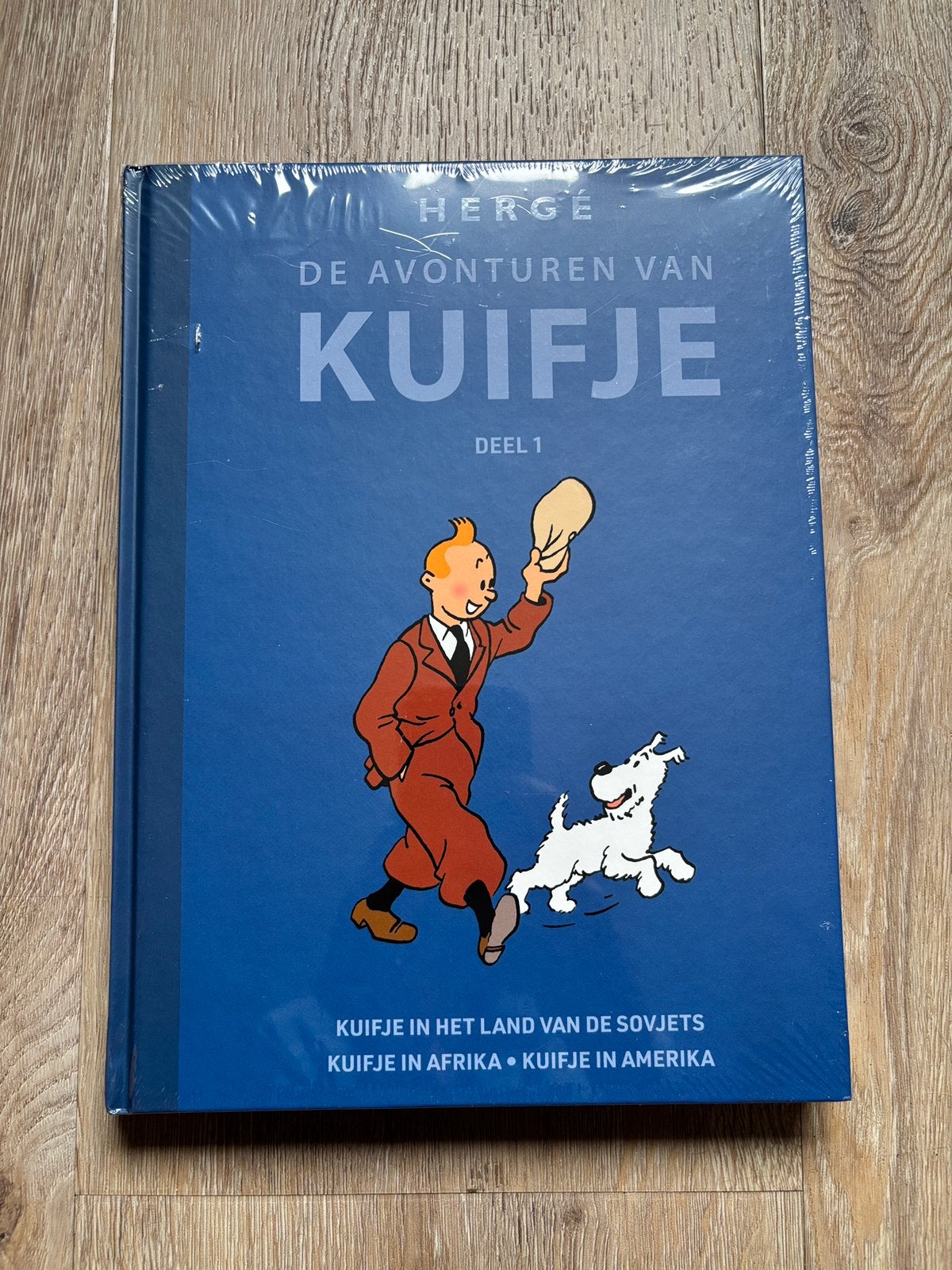 Kuifje in het land van de Sovjets; Kuifje in Afrika; Kuifje, Eén stripboek, Nieuw, Ophalen of Verzenden, Hergé