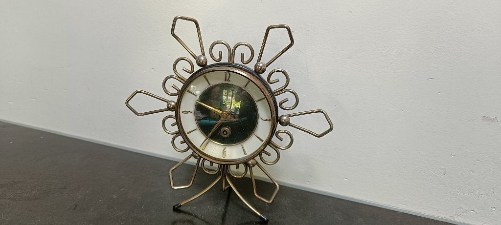 vintage klok, Ophalen of Verzenden