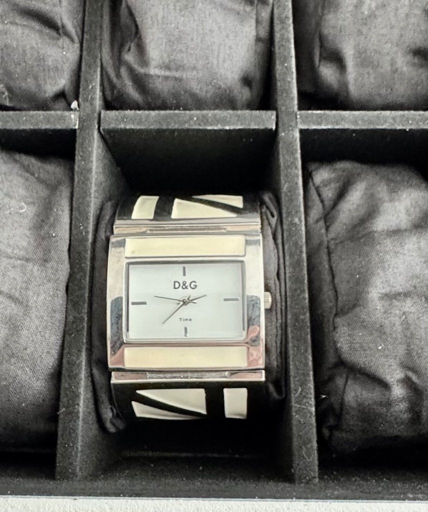 Schakelarmband horloge van Giorgio Giovanni, Overige merken, Staal, Gebruikt, Staal