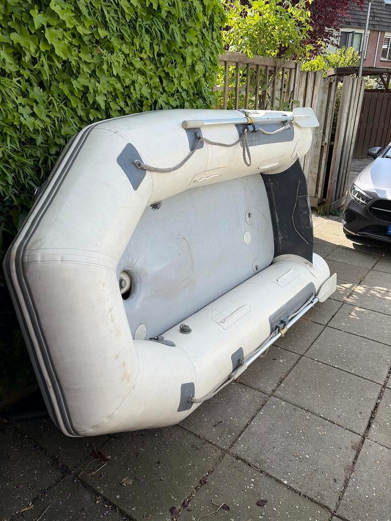 Achilles rubberboot met Yamaha 8 pk buitenboordmotor, Watersport en Boten, Rubberboten, Ophalen, Gebruikt, Yamaha, Benzine