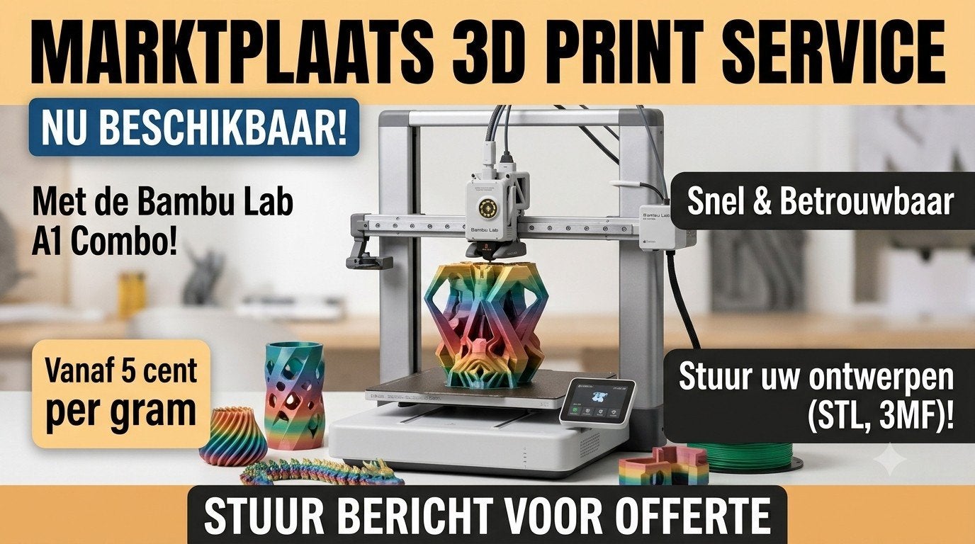3D Printing Services, Ophalen of Verzenden