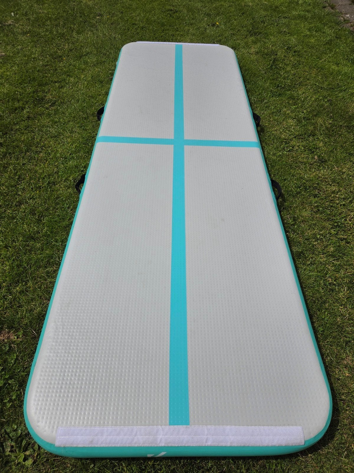 Airtrack 3x1 m, Kindermaat 122 t/m 140, Ophalen, Gebruikt, Materiaal
