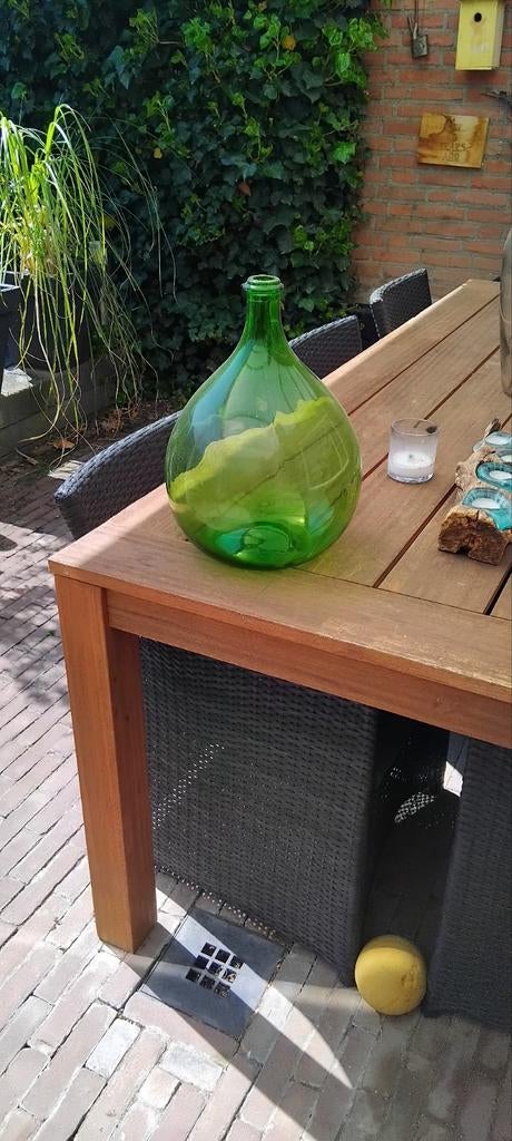 Groene gistfles 35 cm fles € 15, Tuin en Terras, Ophalen