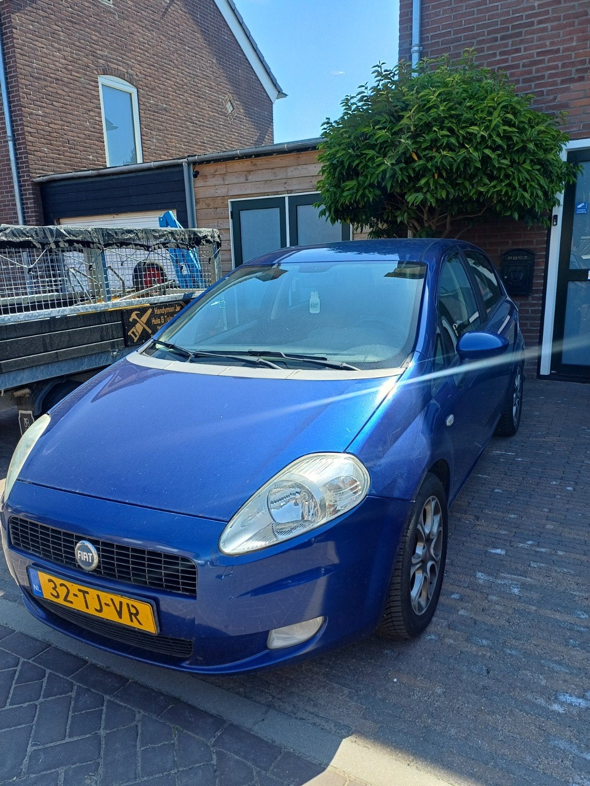 Fiat Punto 1.4 5DR 2006 Blauw, Auto's, Fiat, Particulier, Punto, Benzine, B, Hatchback, Handgeschakeld, Origineel Nederlands, Blauw