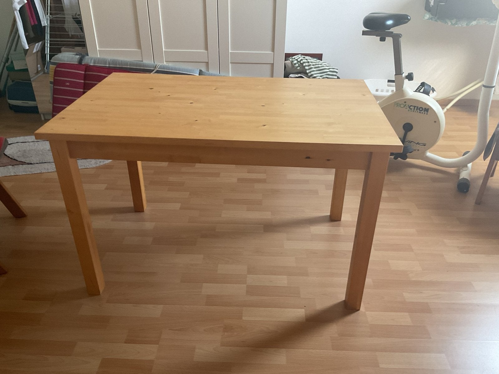 Keukentafel, Huis en Inrichting, Tafels | Eettafels, Ophalen, 100 tot 150 cm, 50 tot 100 cm, Zo goed als nieuw