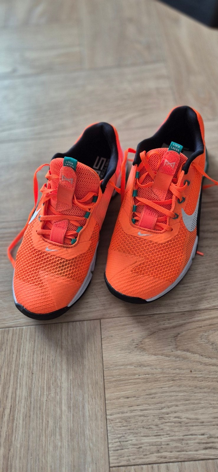 Nike Metcon Sportschoenen - Oranje/Zwart, Overige kleuren, Sportschoenen, Ophalen of Verzenden, Zo goed als nieuw