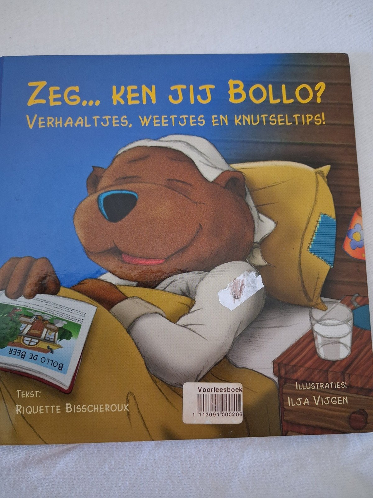 bollo de beer boek, Boeken, Ophalen of Verzenden, Zo goed als nieuw, Riquette  bisscheroux, Prentenboek