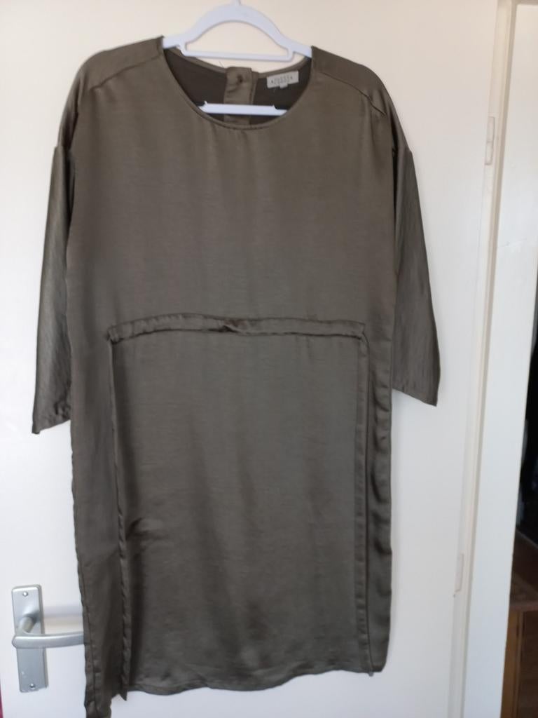 ZUSSS Jurk/Tuniek Maat M - Olijfgroen, Maat 38/40 (M), Ophalen of Verzenden, Zo goed als nieuw, ZUSSS