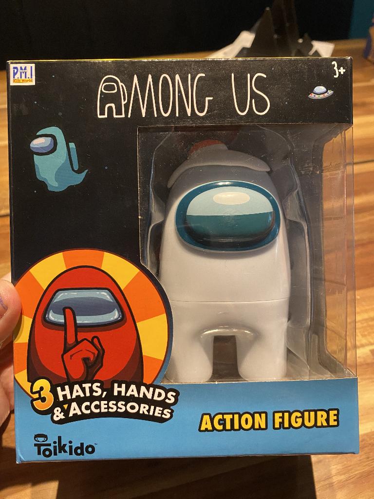 Among Us Action figure incl 3 accesoires, Ophalen of Verzenden, Zo goed als nieuw
