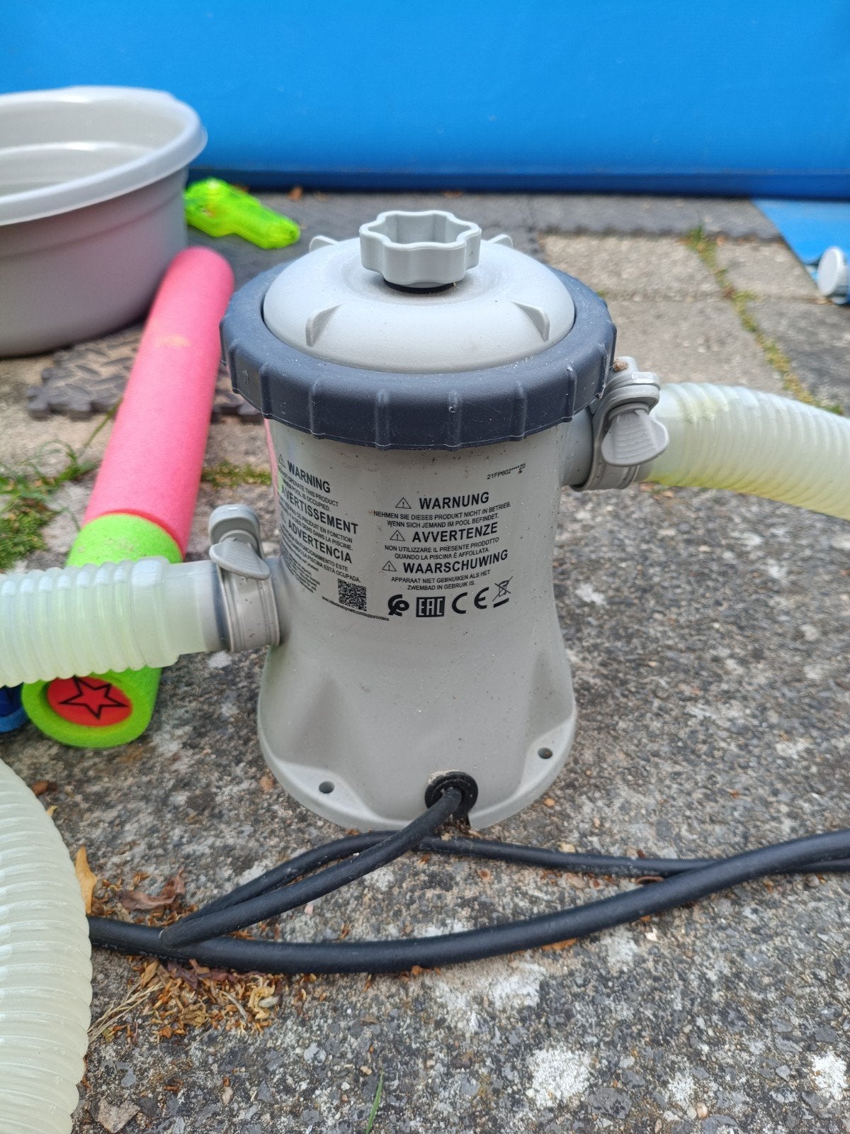 Zwembadpomp - Intex filterpomp voor schoon water, Tuin en Terras, Ophalen, Gebruikt, Zwembadpomp