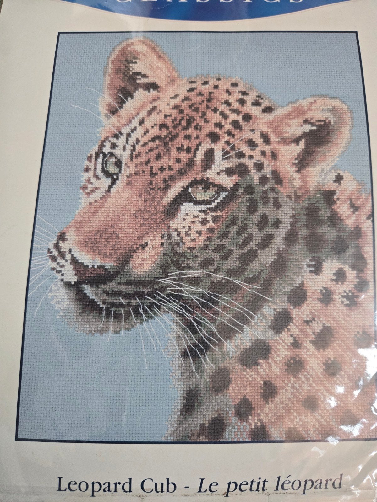 DMC borduurpakket Leonardo cub, Ophalen of Verzenden, Nieuw, Borduurpakket