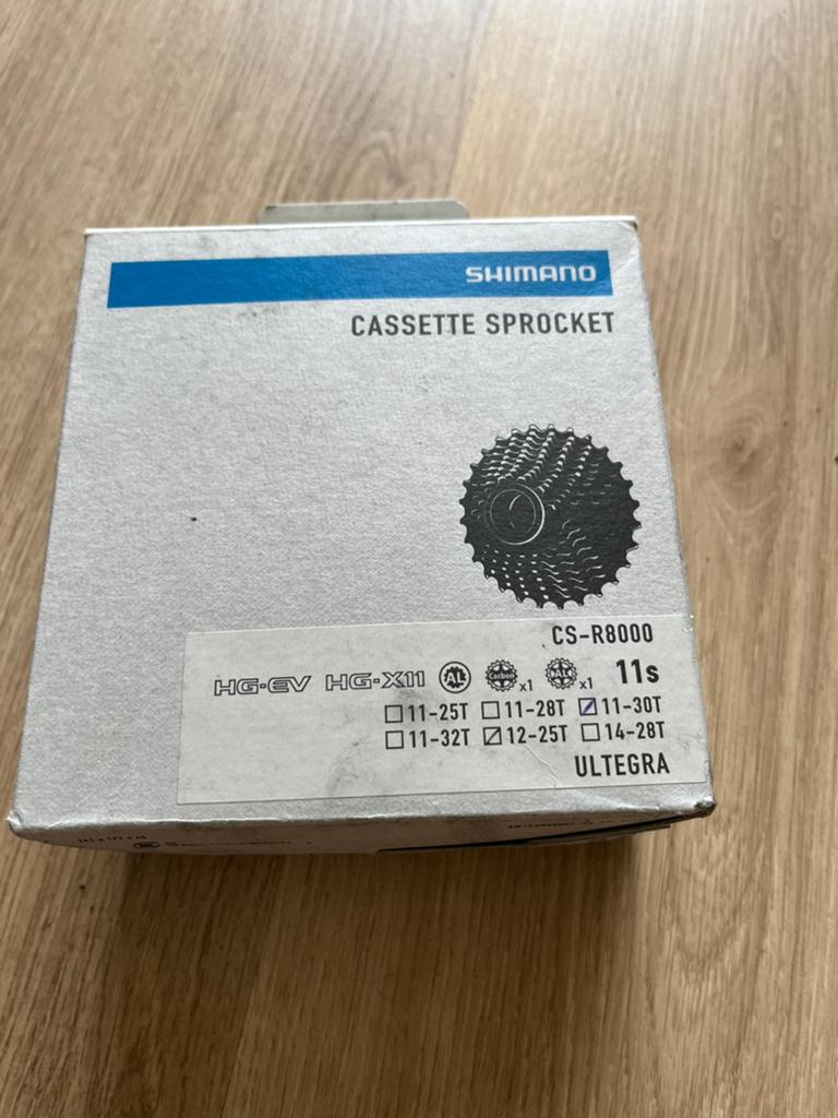 Shimano Ultegra cassette , 11-30, Ophalen of Verzenden, Zo goed als nieuw, Overige typen