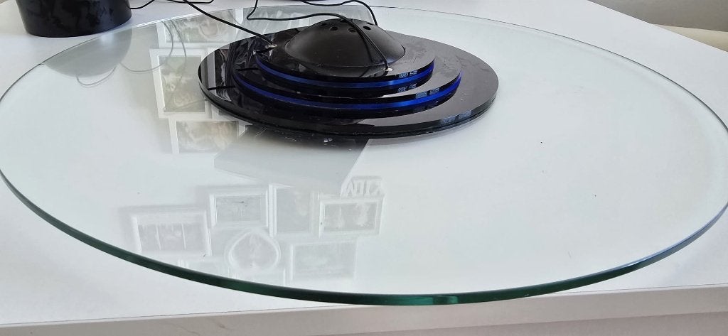 Hele mooi hanglamp, Huis en Inrichting, Lampen | Hanglampen, Ophalen, Zo goed als nieuw, Glas