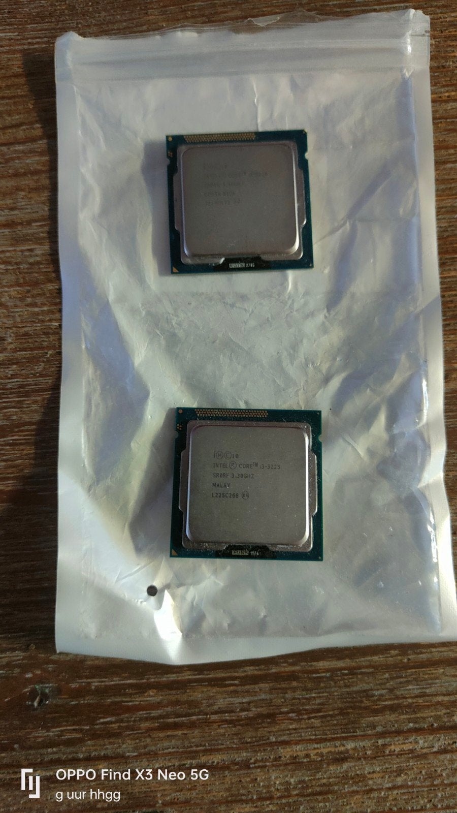 2x Intel Core i3-3220 & i3-3225 Processoren LGA 1155, Computers en Software, Intel Core i3-3220, Intel Core i3-3225, Gebruikt