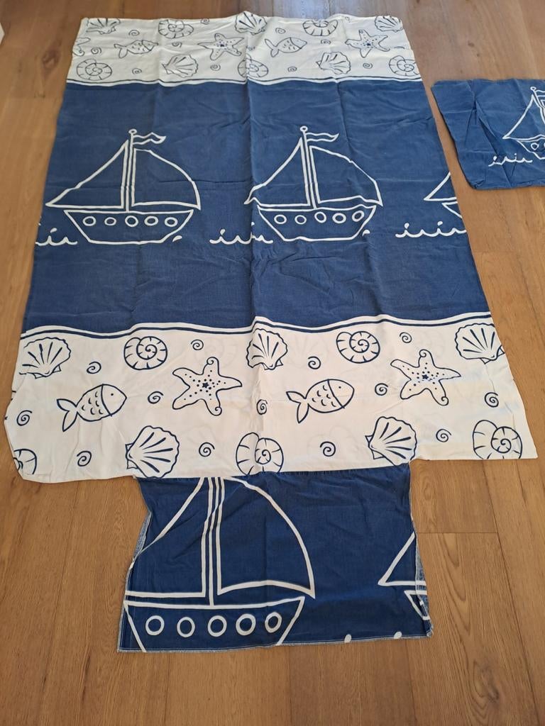 1 persoons dekbedovertrek Nautisch thema, Ophalen of Verzenden