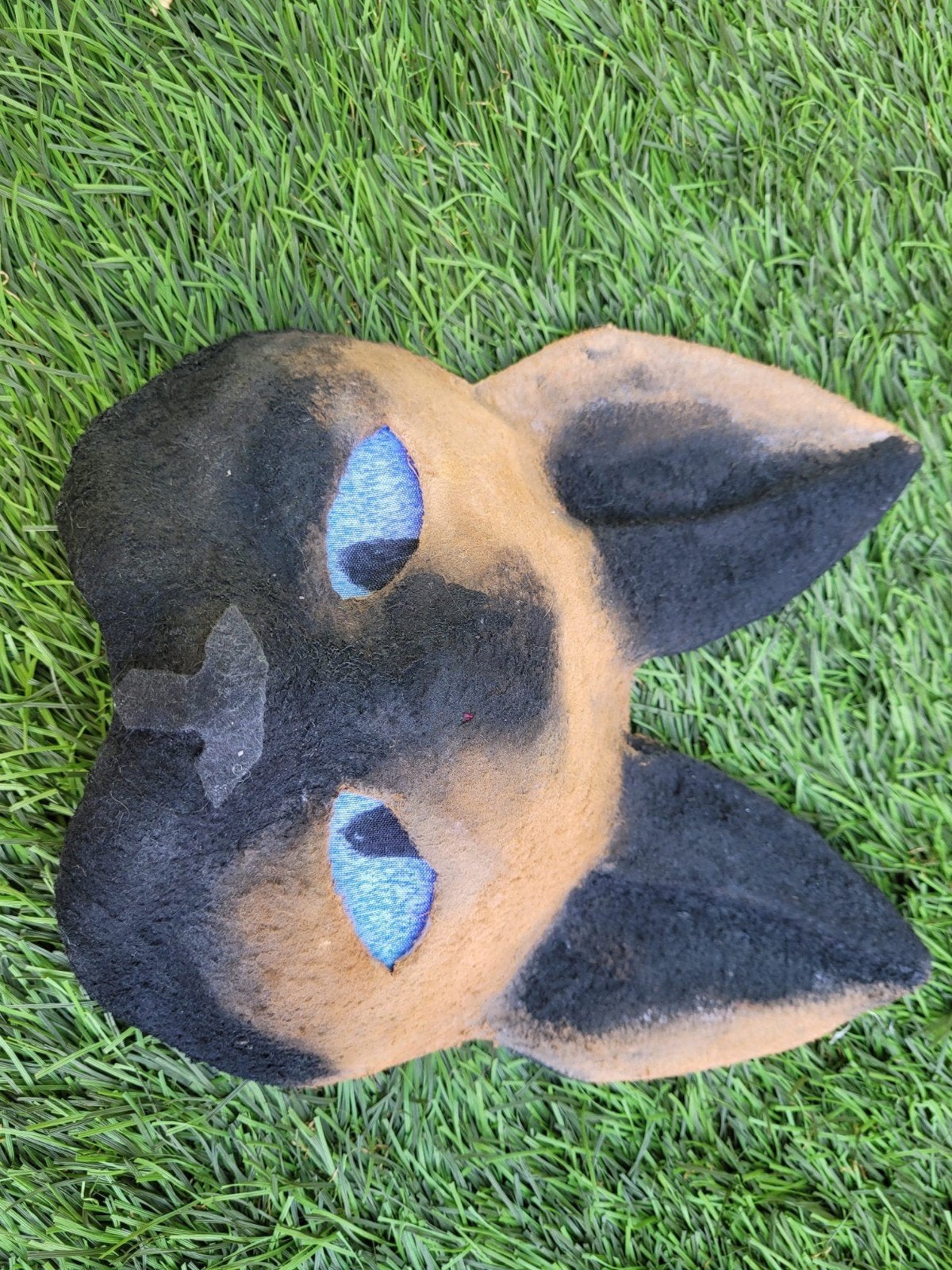Therian masker van een Siamese kat - Handgemaakt, Handgemaakt, Nieuw, Meerkleurig, Ophalen of Verzenden
