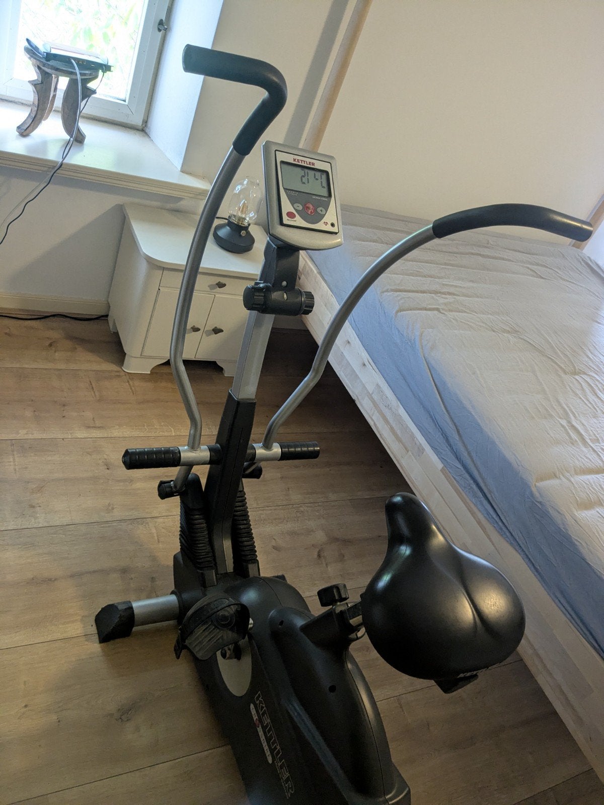 Kettler Crossbike hometrainer - piept bij bewegen, Ophalen, Gebruikt, Armen, Metaal