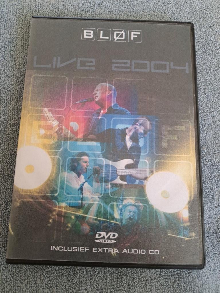 BLØF Live 2004 DVD met extra audio CD, Ophalen of Verzenden, Zo goed als nieuw