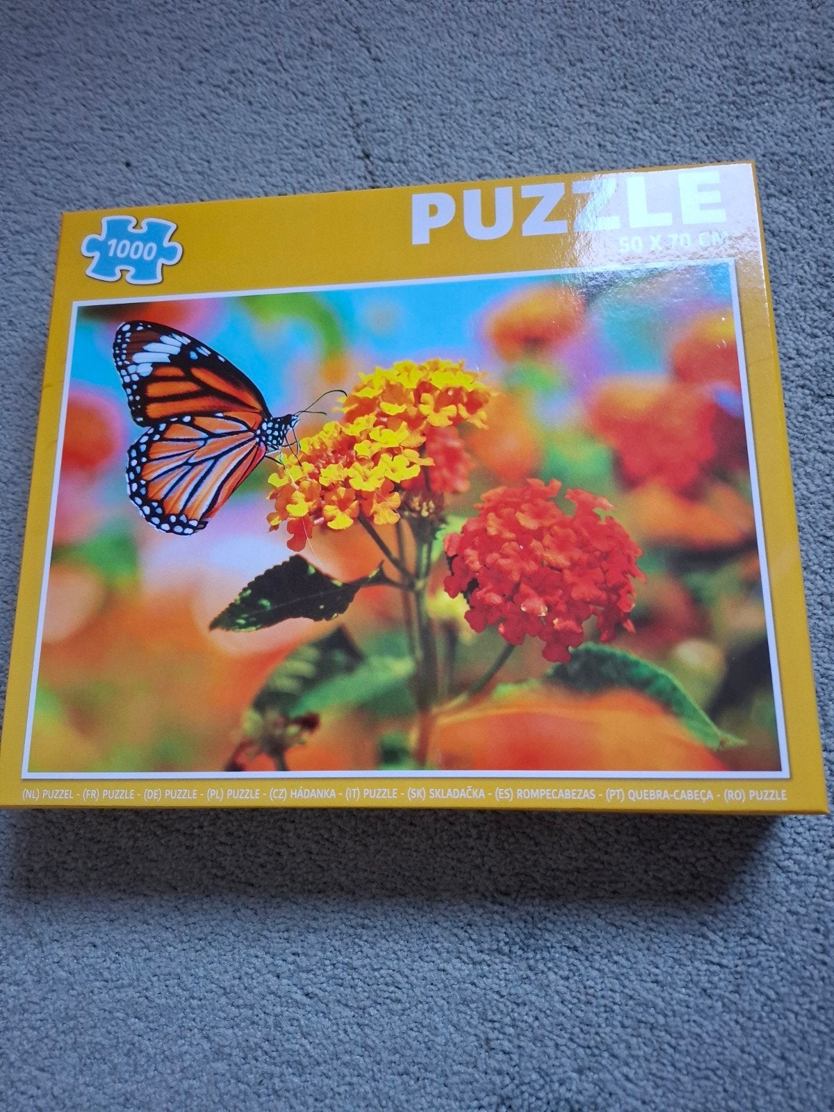 Puzzel van 1000 stukjes compleet, Ophalen, 500 t/m 1500 stukjes, Zo goed als nieuw