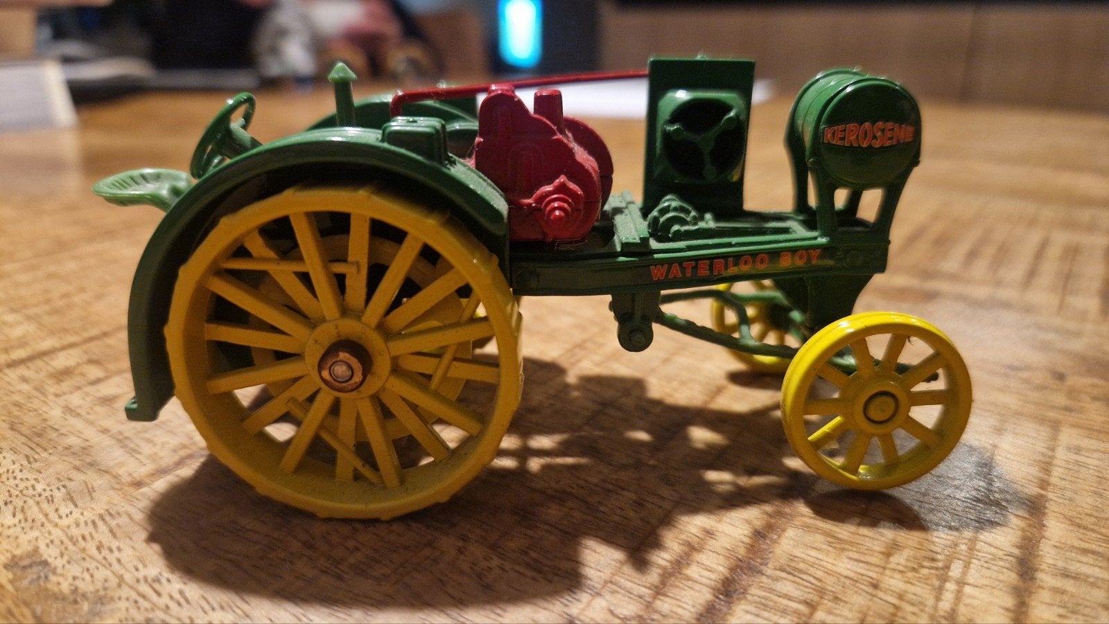 Miniatuur Oldtimer John Deere Tractor - Verzamelaarsi, Ophalen of Verzenden