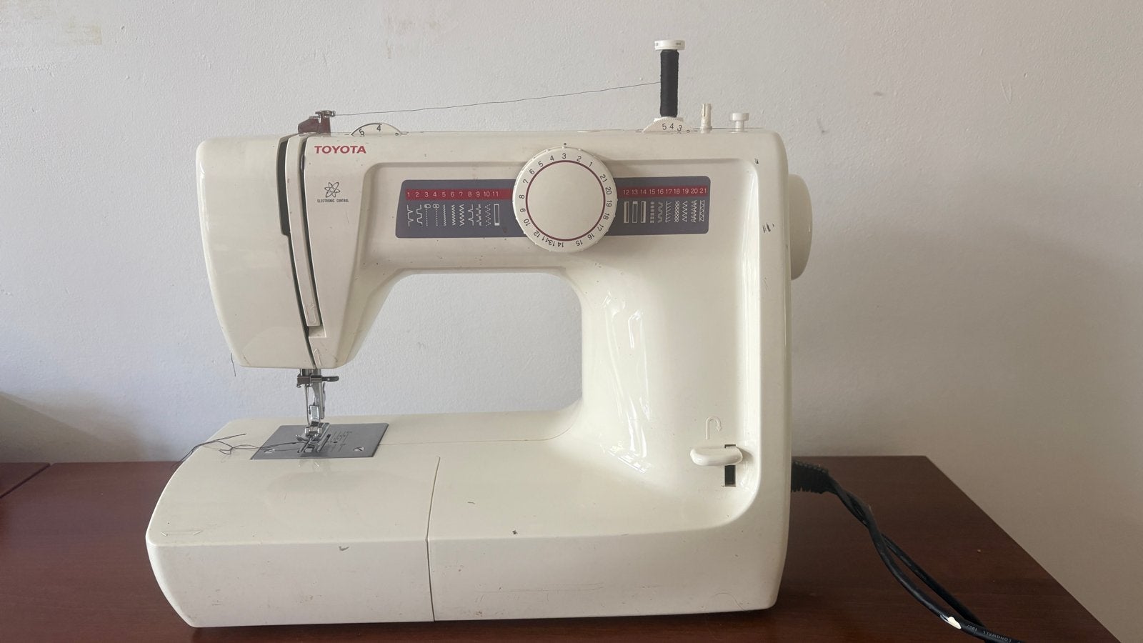 Toyota Naaimachine Uitstekend werkend!, Ophalen of Verzenden, Zo goed als nieuw, Naaimachine, Overige merken