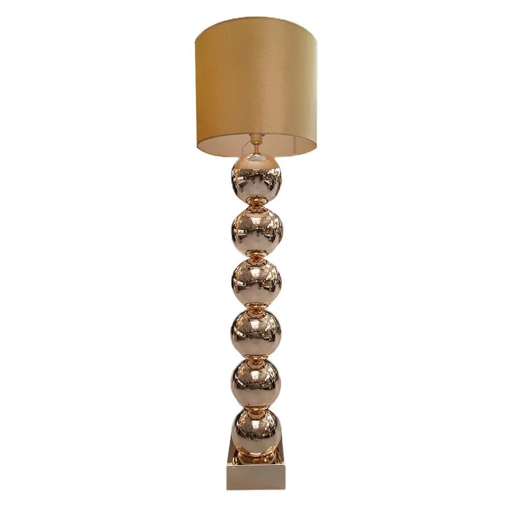 Staande vloer Bollamp goud nieuw, Ophalen, Nieuw, 100 tot 150 cm