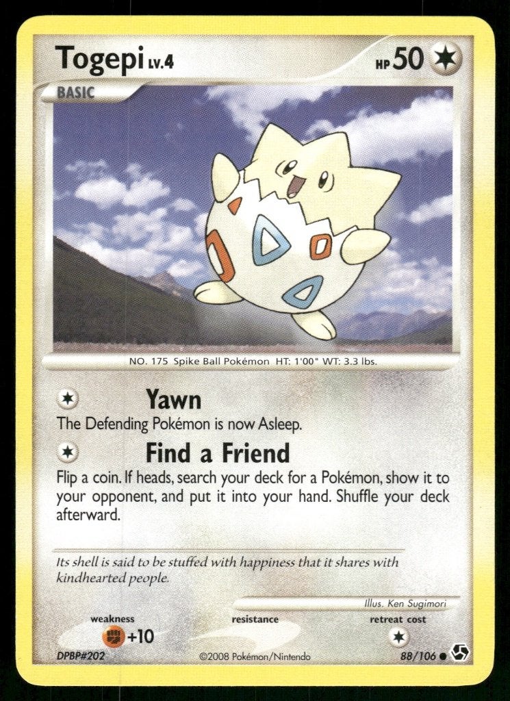 Togepi 88/106 - Great Encounters (NM), Verzenden, Gebruikt