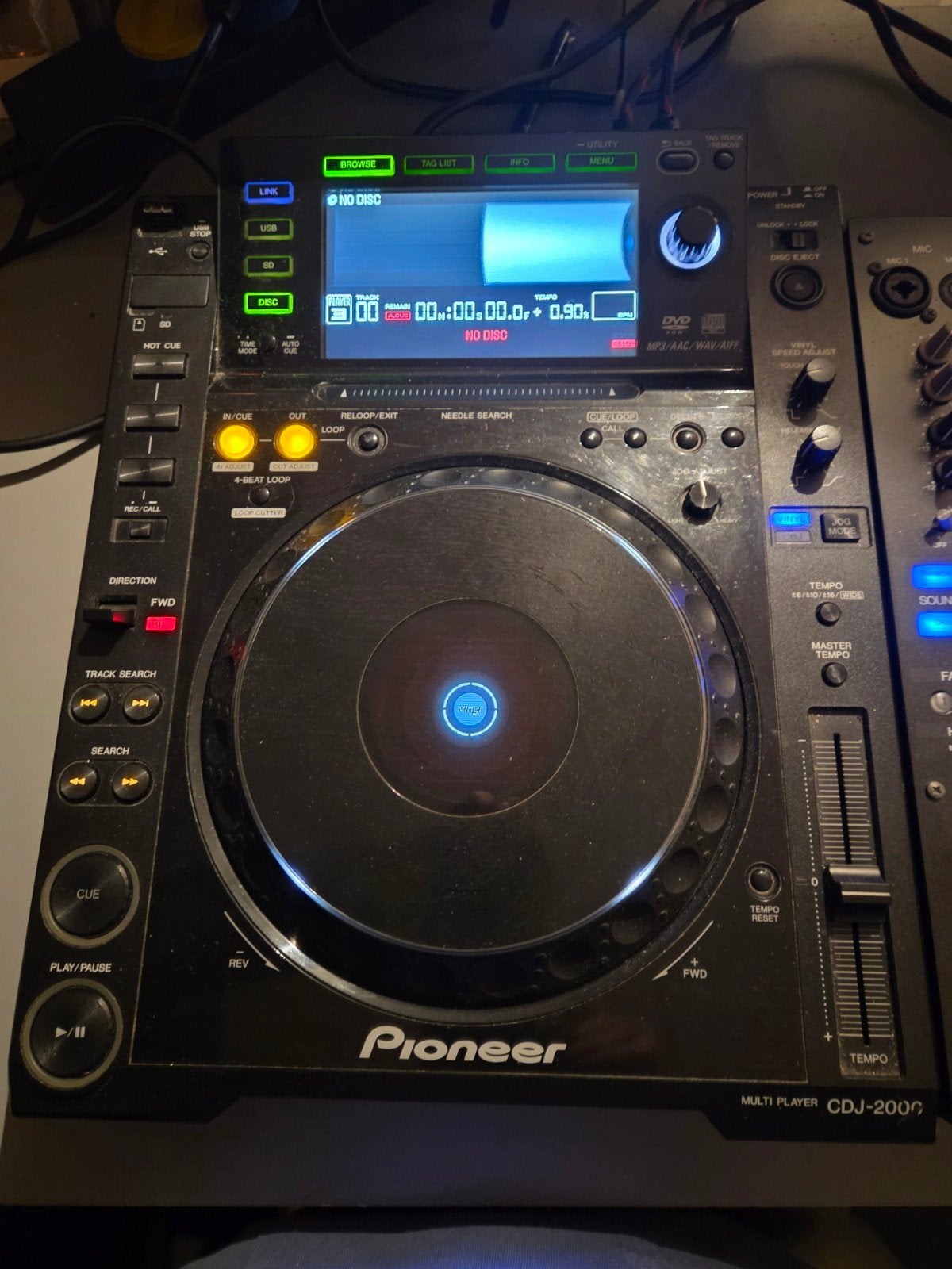 Pioneer DJ-set: 2x CDJ-2000 & DJM-800, Muziek en Instrumenten, Dj-sets en Draaitafels, Ophalen, Gebruikt, Dj-set, Pioneer