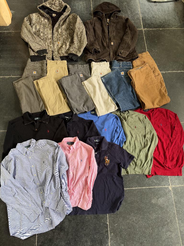 Grote partij handpicked vintage-kleding, Ophalen, Overige kleuren, Carhartt, Overige maten